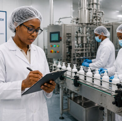 EFFCI GMP quality management system awareness training in a regulated manufacturing facility