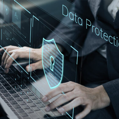 SOC 2 internal auditor reviewing cybersecurity and data security compliance procedures in a corporate environment
