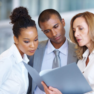 IT service management auditor reviewing service delivery and operational compliance procedures in a corporate environment